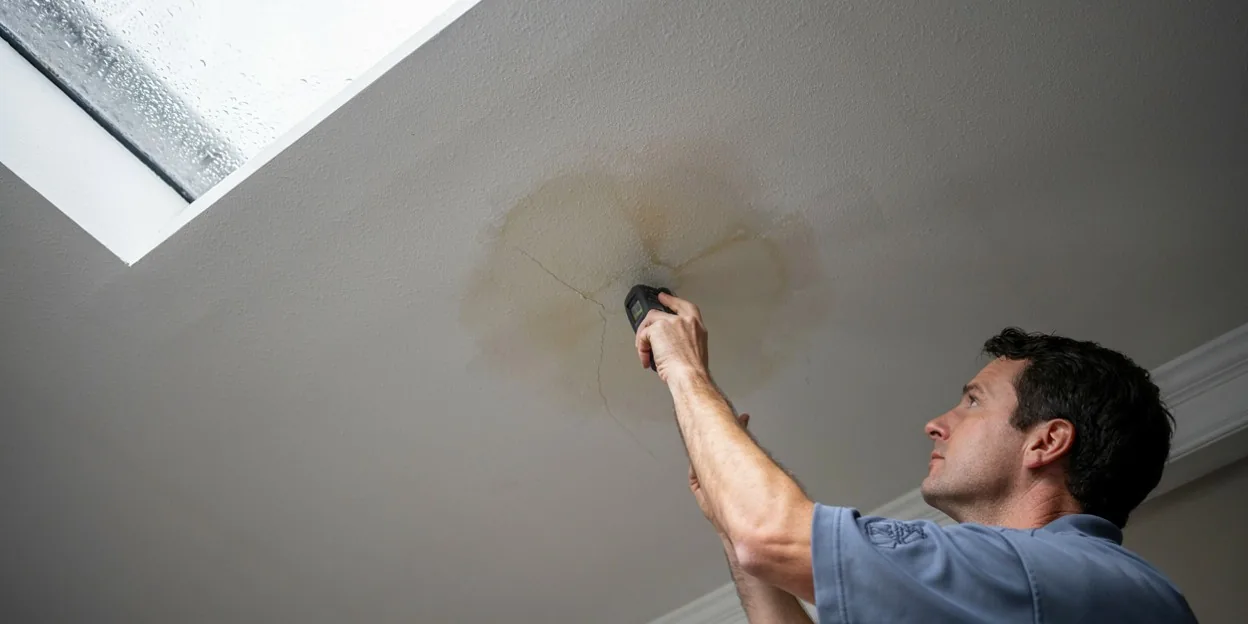 Roof Leak Water Damage in Camas, WA